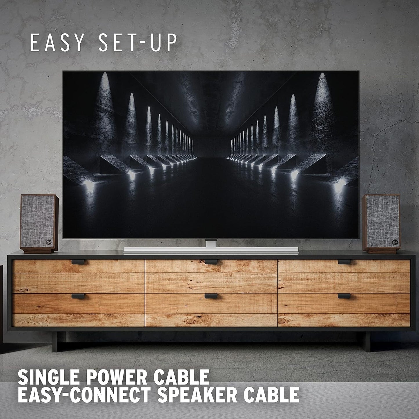 Klipsch ProMedia Heritage 21 Multimedia Desktop Computer Speaker 8 w Subwoofer