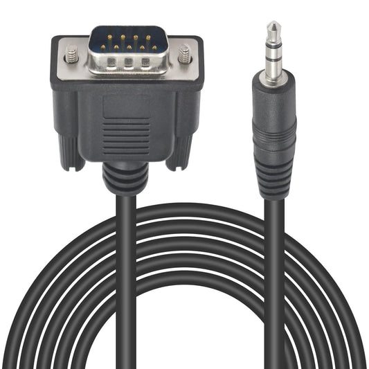 DB9 DB9 Poyiccot to 35mm Serial Cable 6feet 18m Male to 35mm Male Serial Ca