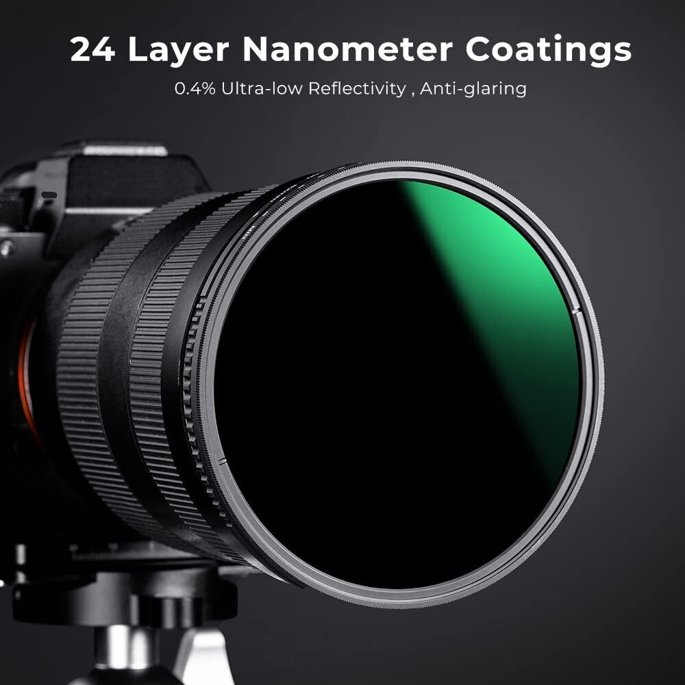 ND8-ND2000 KF Concept 49mm Variable Neutral Density Filter 311stop Waterproo