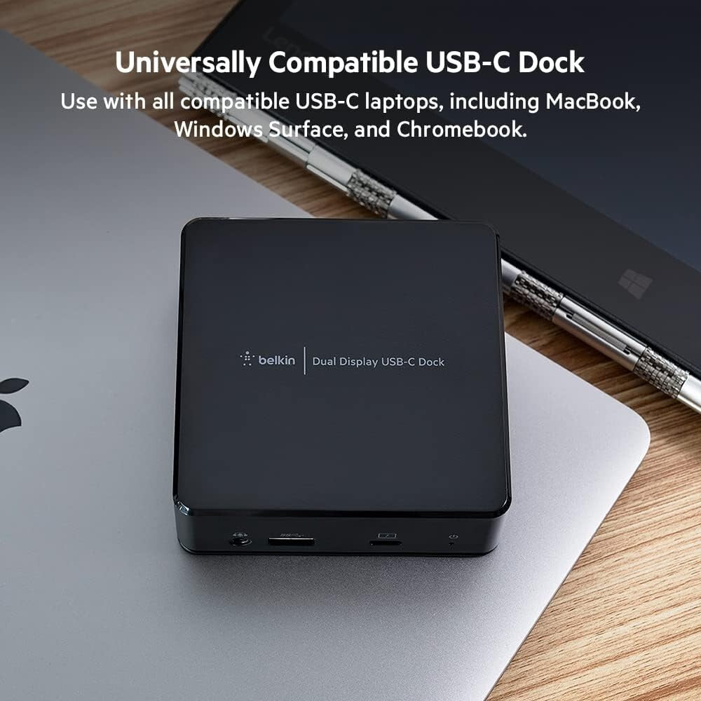 USB-C HDMI Belkin Docking Station Dual Display Power Delivery