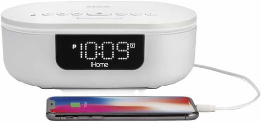 UV-C OEM iHome Health Power Sanitizer Bluetooth Speaker Alarm Clock