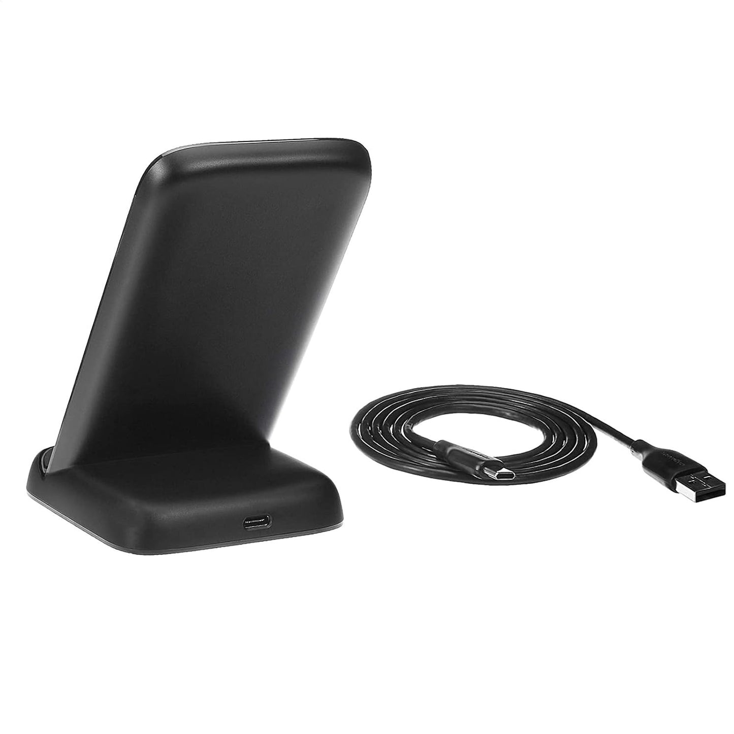 10W Amazon Basics Qi Certified Wireless Charging Stand iPhone 15/14/13/12/11/X
