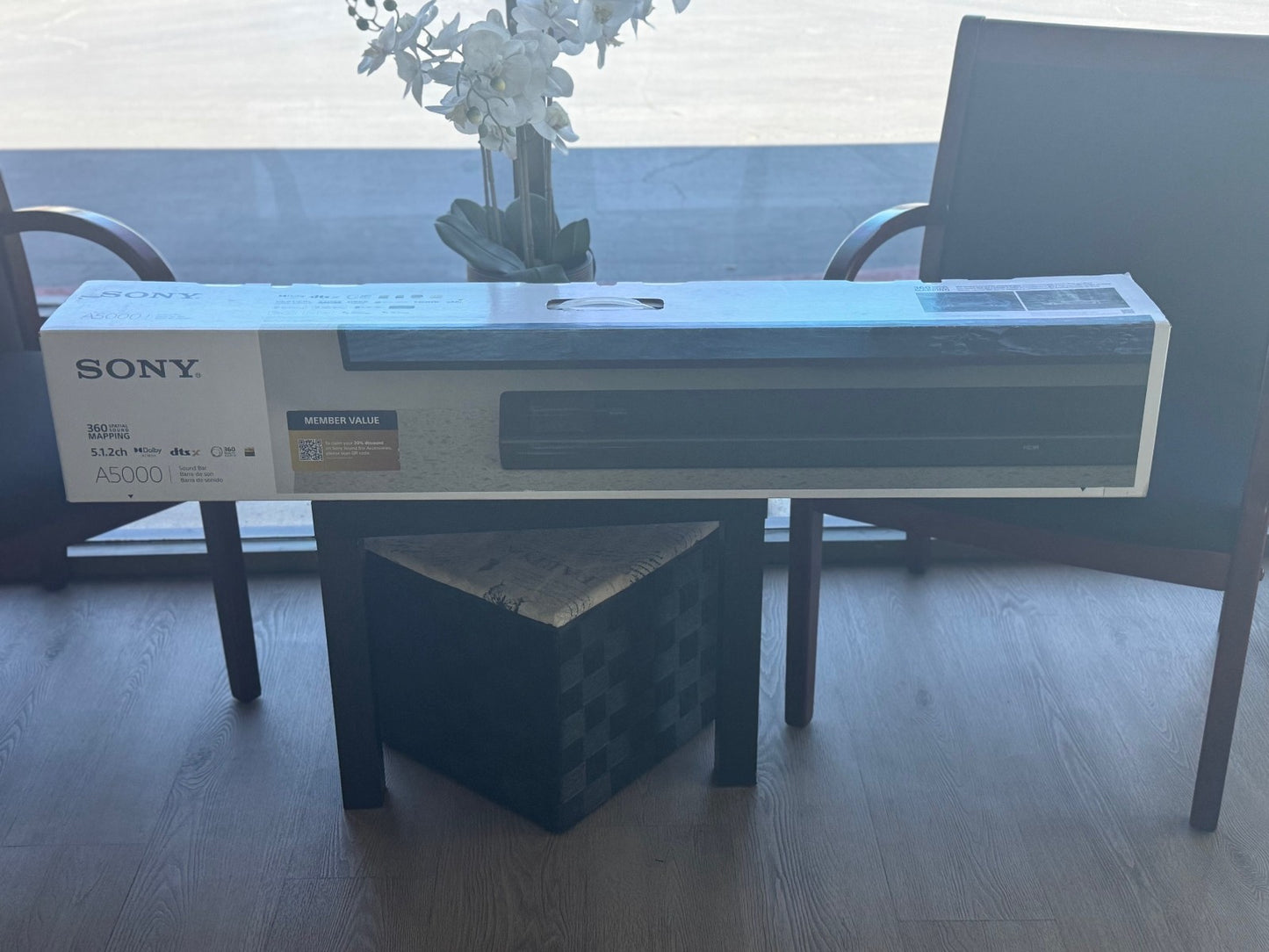 Sony HT-A5000 Dolby Atmos DTS:X 5.1.2ch Wi-Fi  eARC Soundbar Home Theater