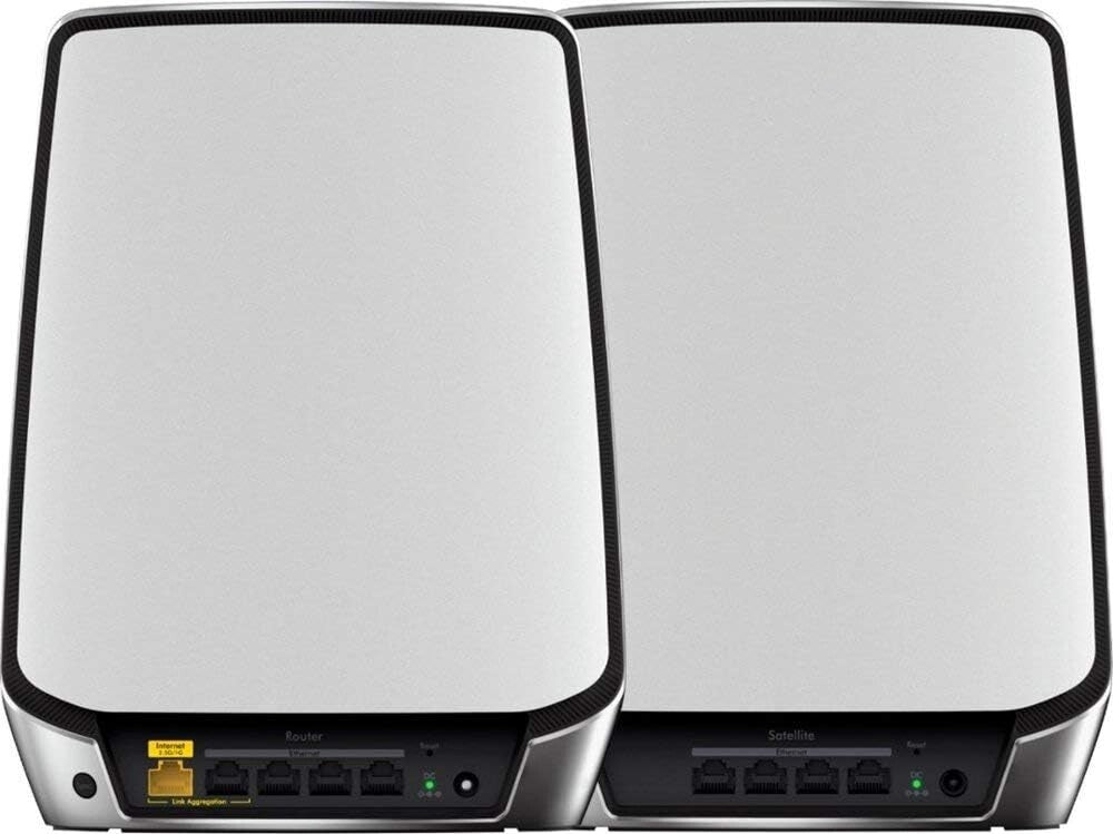 NETGEAR Orbi WiFi 6 Whole Home Mesh System (RBK842) - WiFi Router and Satellite