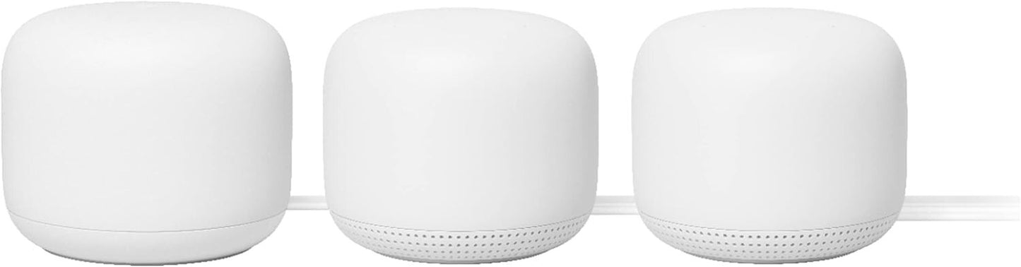 AC2200 Google Nest WiFi System 2nd Gen Router Add On Access Point Mesh 3pack