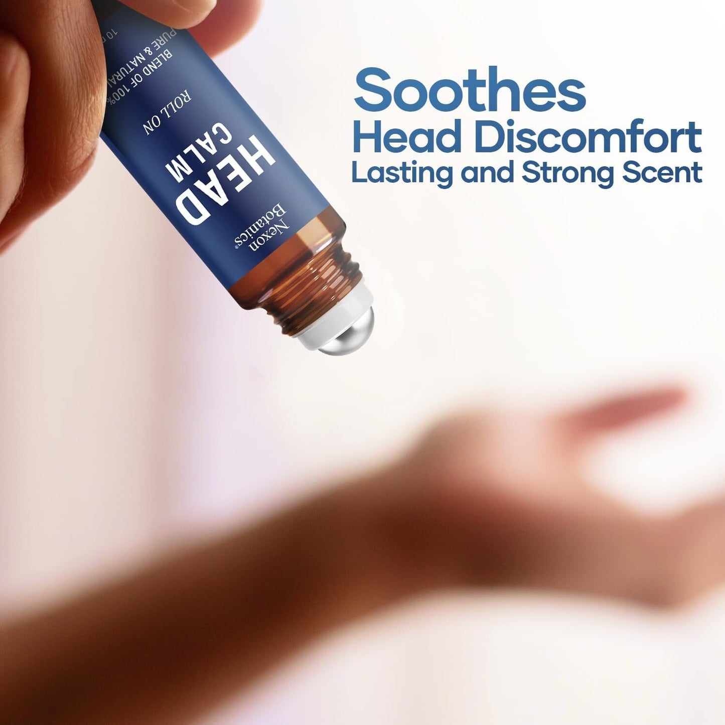 Head Calm Essential Oil RollOn 10 ml Soothing Migraine Headache 2-Pack