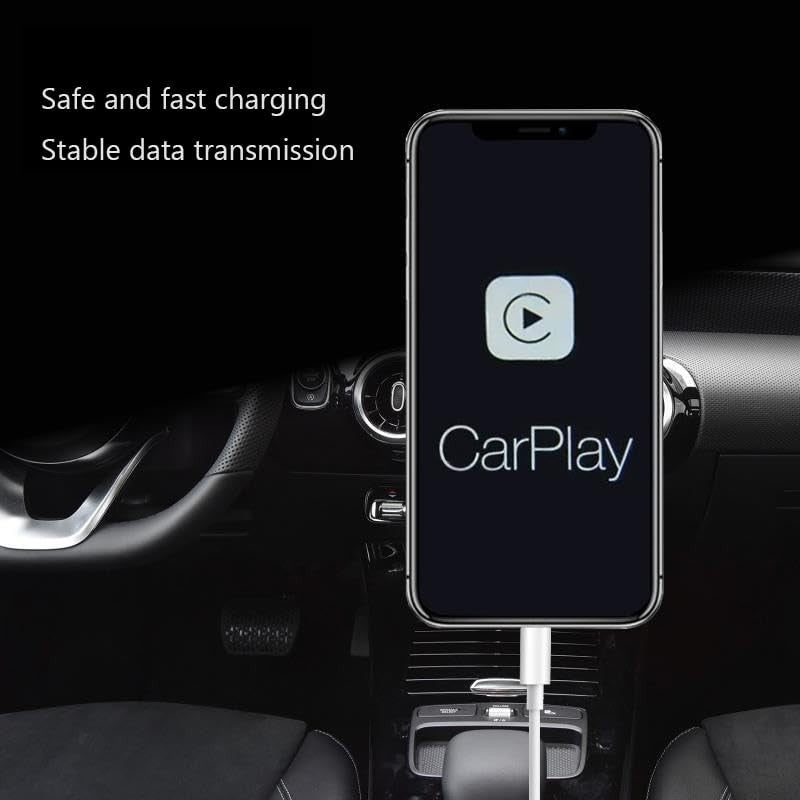 6.6FT USB-A to USB-C CarPlay Cable for iPhone 15/Pro/Plus iPad Air/Pro