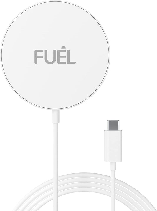 Fuel 15W MagSafe Wireless Charger Fast Charging for iPhone 12–17 & AirPods