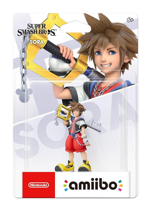 Amiibo Sora Kingdom Hearts Super Smash Bros Series Nintendo Brand New
