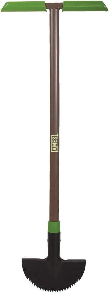 AMES 2917200 Saw-Tooth Border Edger w/ T-Grip 39 Inch