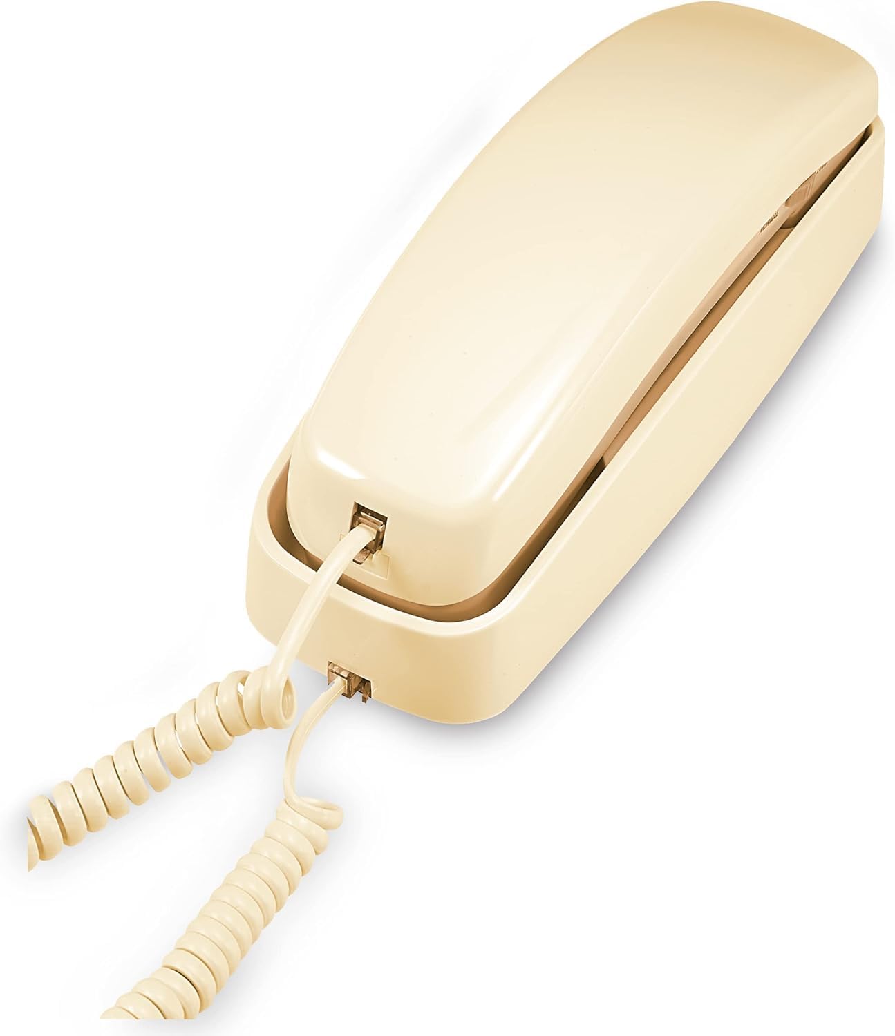 AT&T Trimline 210 Corded Home Phone Wall Mount Lighted Big Button Beige