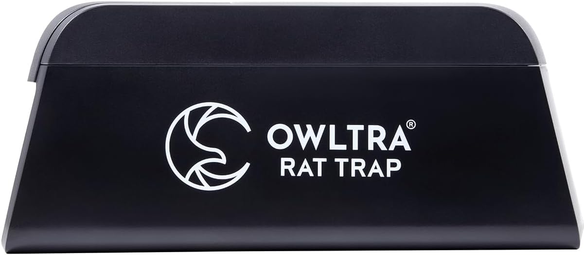 OWLTRA OW-1 Indoor Electric Rat Trap Instant Kill Rodent Zapper Large Black