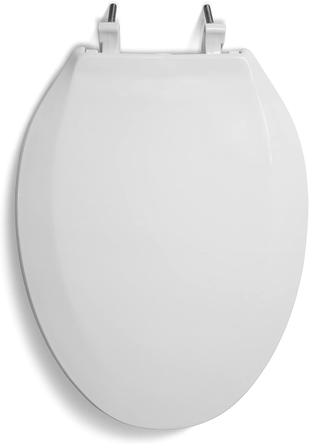 Centoco 820STS-001 Elongated Toilet Seat Open Front w/ Cover Commercial White