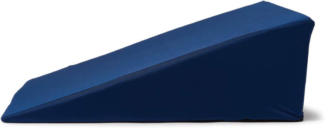 Medline Bed Wedge Pillow 7.5in Multi-Position Cushion for Acid Reflux Snoring