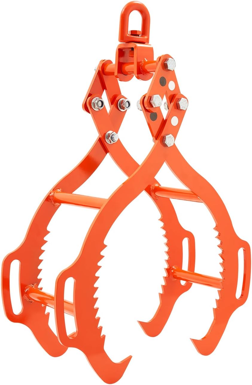 VEVOR 36in Log Lifting Tongs Heavy Duty Steel Skidding Tongs 3300 lb (Used)