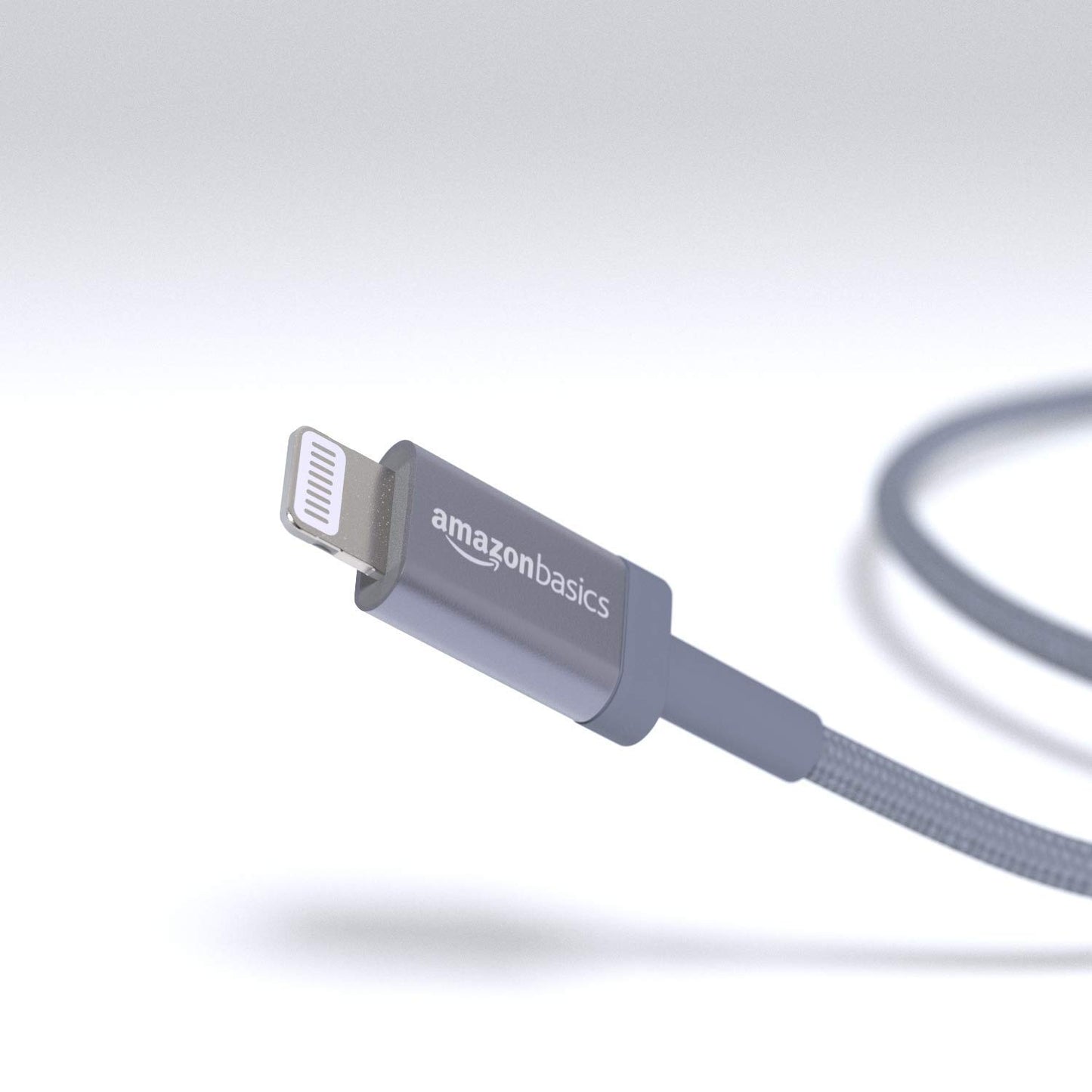 Amazon Basics MFi Certified Fast Charging USB-C to Lightning iPhone Charger Cable, Nylon Braided Cord, Compatible Charger for Apple iPhone 14 13 12 11