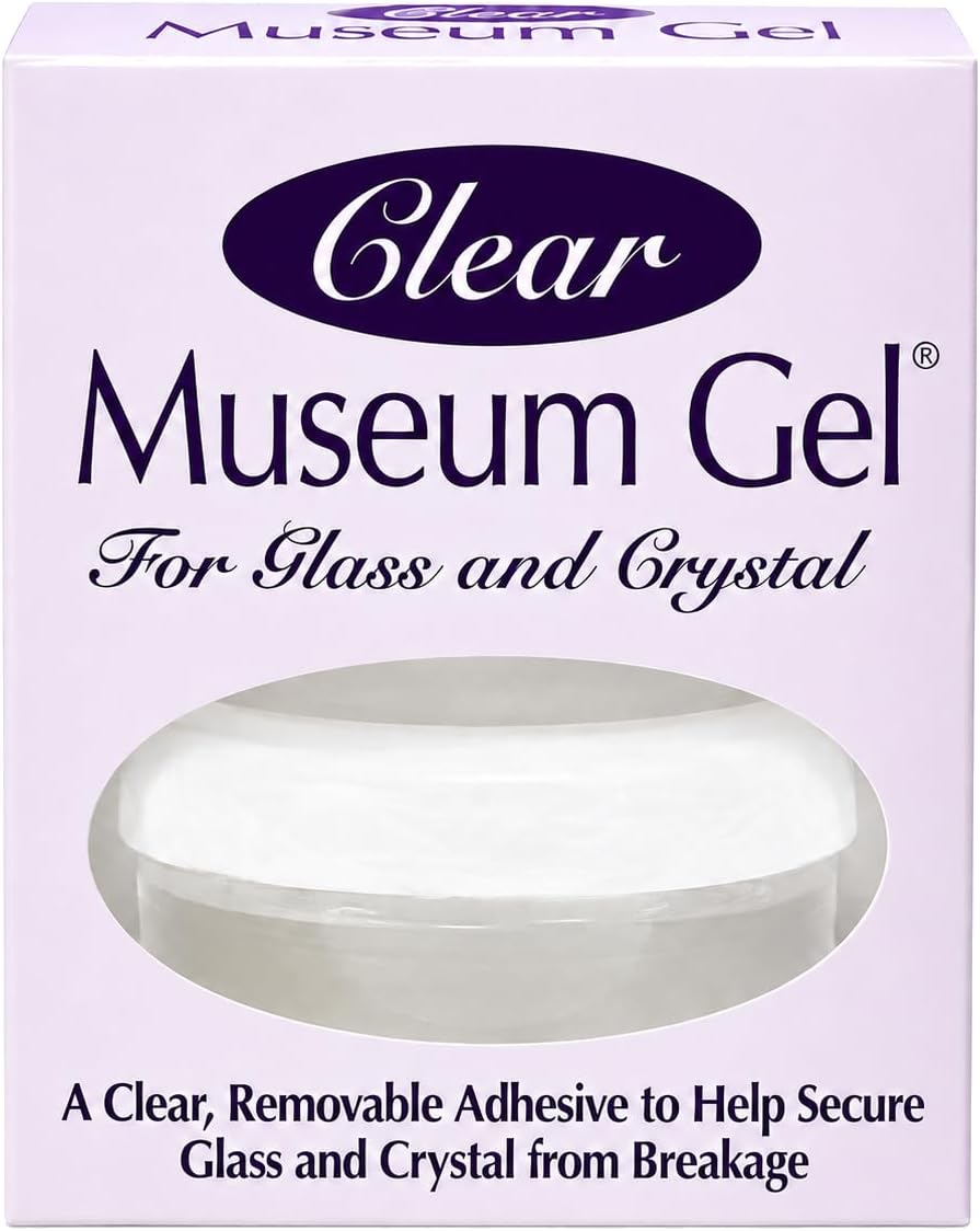 Ready America 33111 Museum Gel Clear Quakehold Museum Putty Earthquake Hold