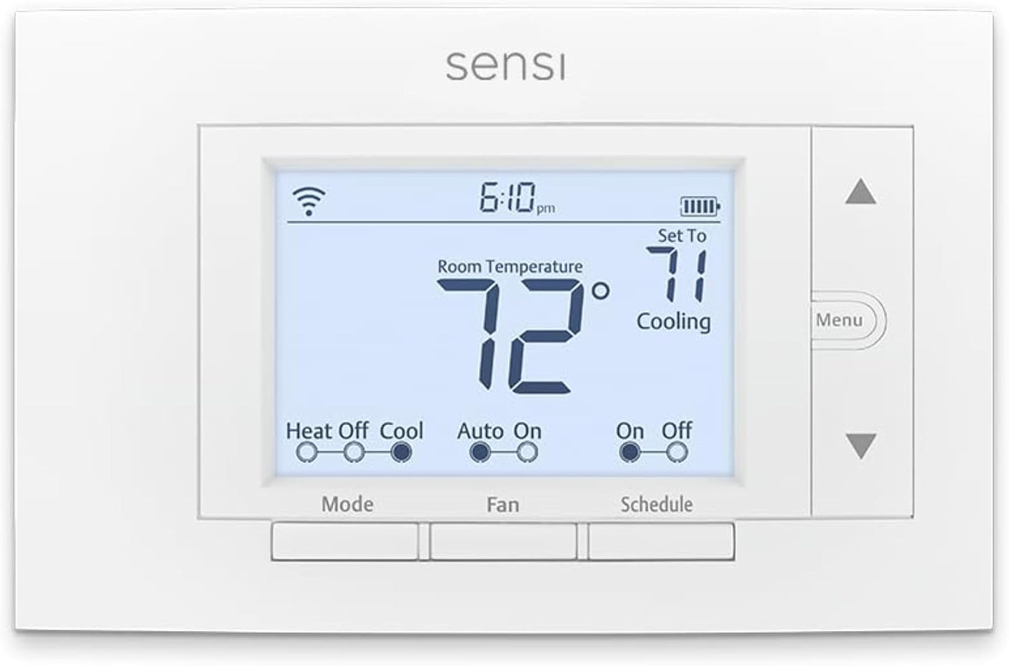 Emerson Sensi ST55 Smart Thermostat WiFi Programmable Alexa Energy Star DIY