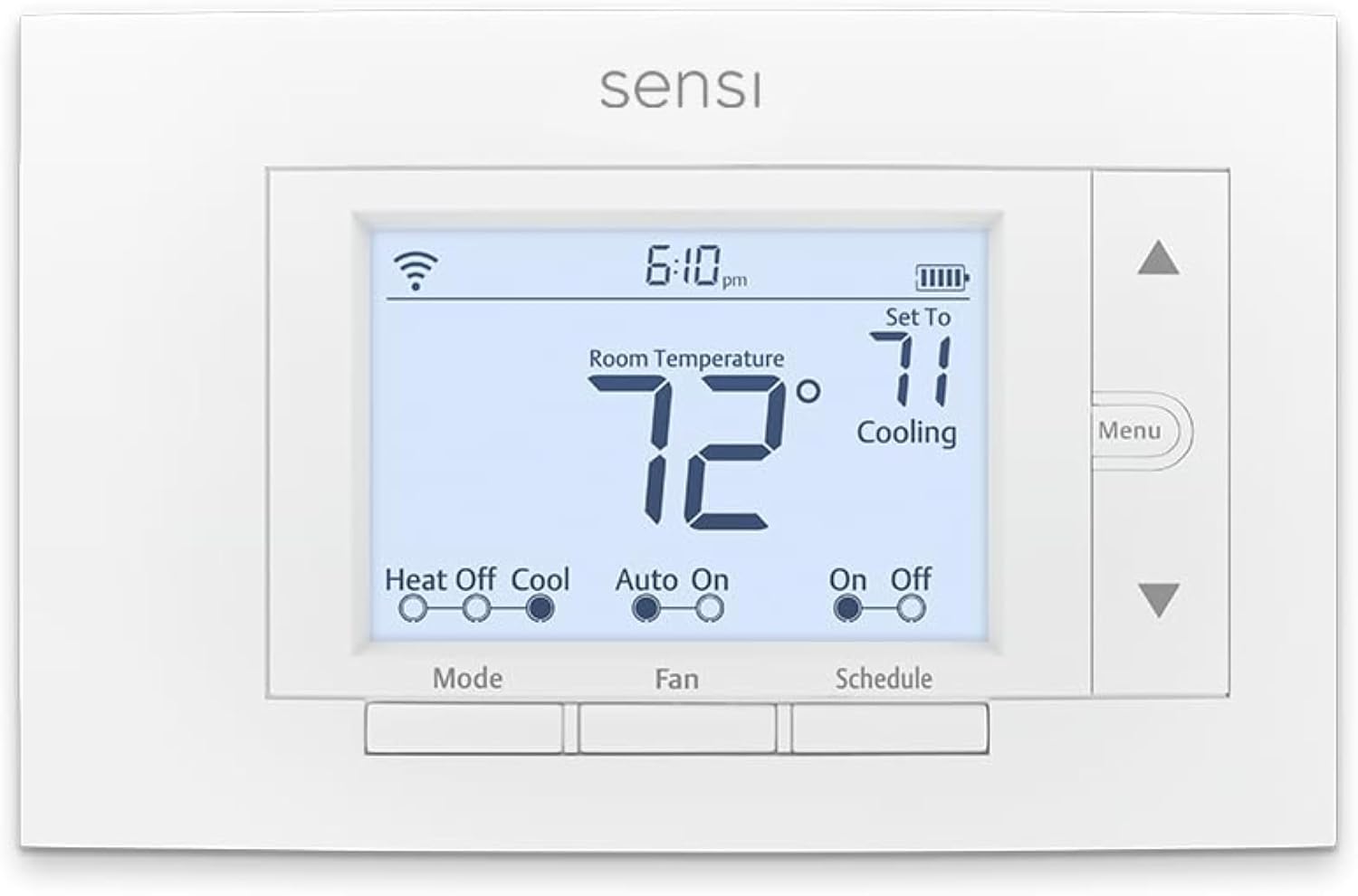 Emerson Sensi ST55 Smart Thermostat WiFi Programmable Alexa Energy Star DIY