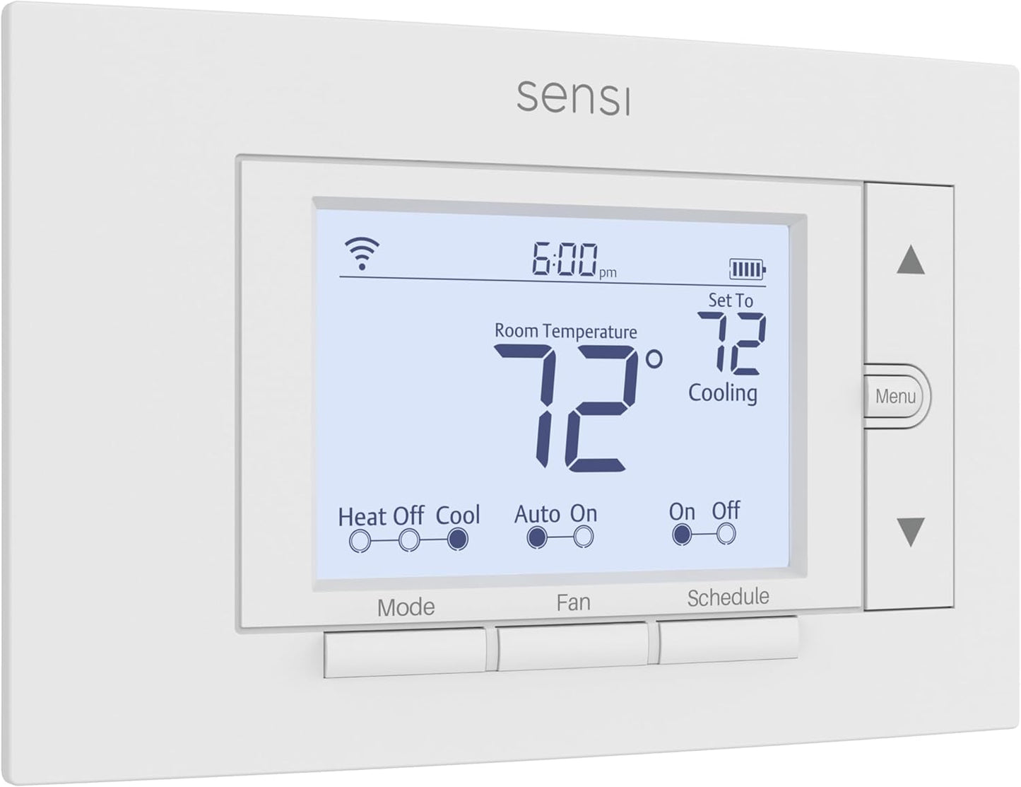 Emerson Sensi ST55 Smart Thermostat WiFi Programmable Alexa Energy Star DIY