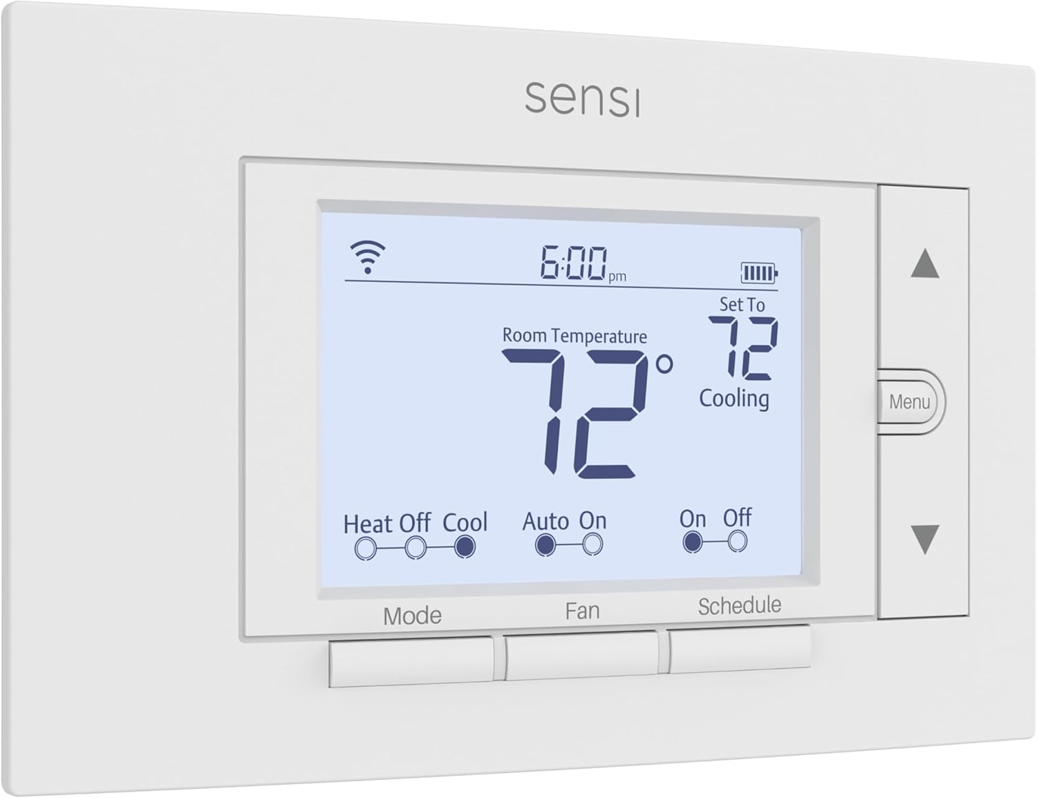 Emerson Sensi ST55 Smart Thermostat WiFi Programmable Alexa Energy Star DIY