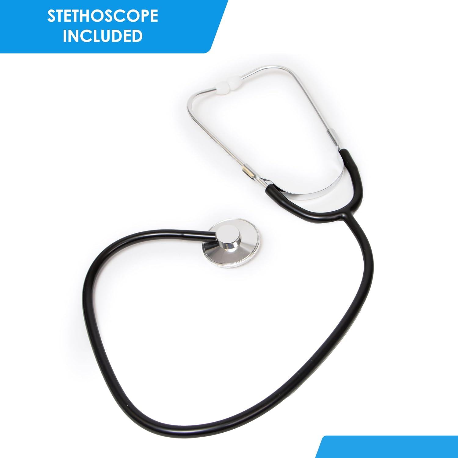 PrimaCare DS-9197-BK Manual Blood Pressure Kit w/ Stethoscope Adult Cuff Case