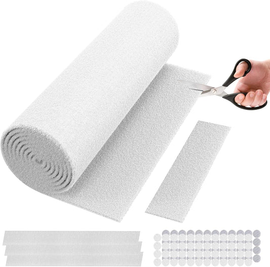 EKACO Air Vent Filters 20x120in MERV 8 Cut to Size w/ 48pc Hook Tape HVAC