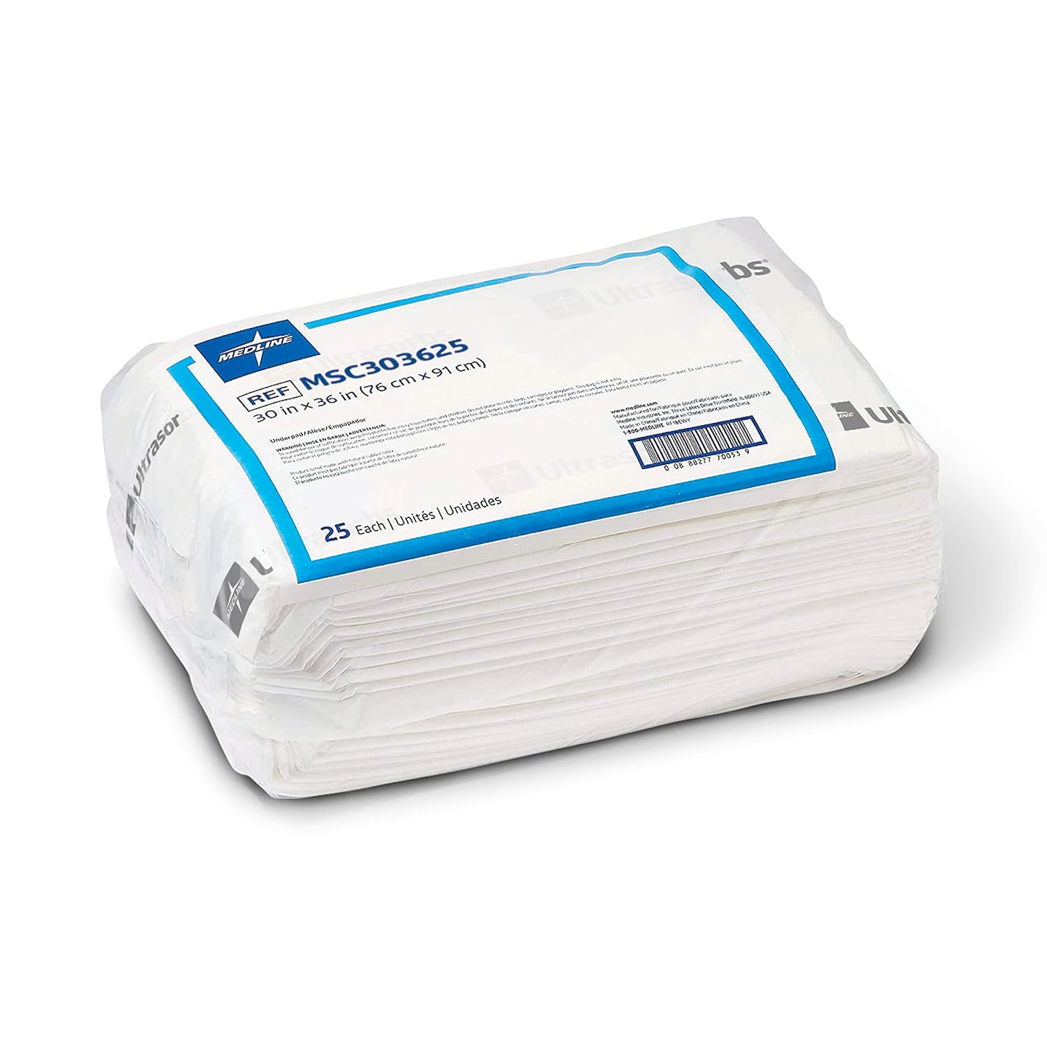Medline Ultrasorbs Drypads 30x36 25ct Disposable Bed Pads Underpads Absorbent