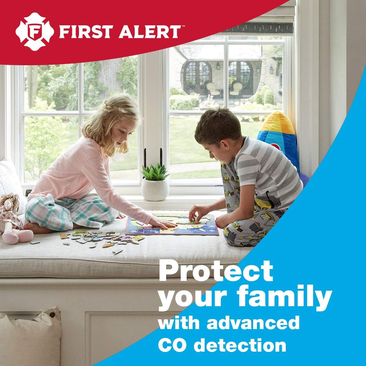 First Alert CO400 Carbon Monoxide Detector Battery Operated CO Alarm