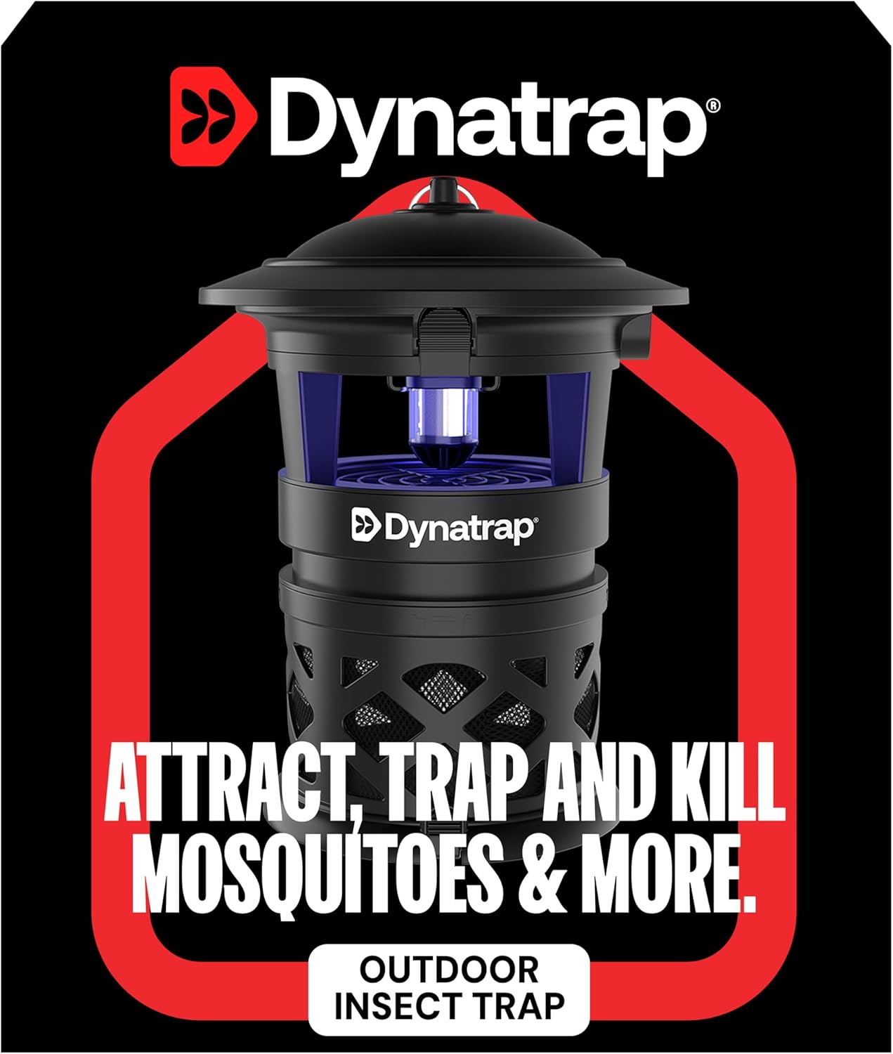 Dynatrap DT1130SR 1/2 Acre Outdoor Mosquito &amp; Flying Insect Trap Killer