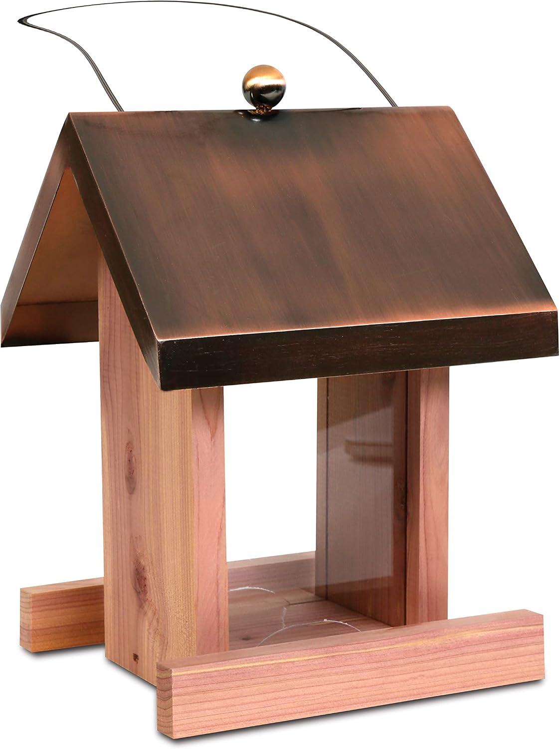 Pennington Copper Roof Songbird Villa Seed Feeder 1.5lb Wild Bird Feeder