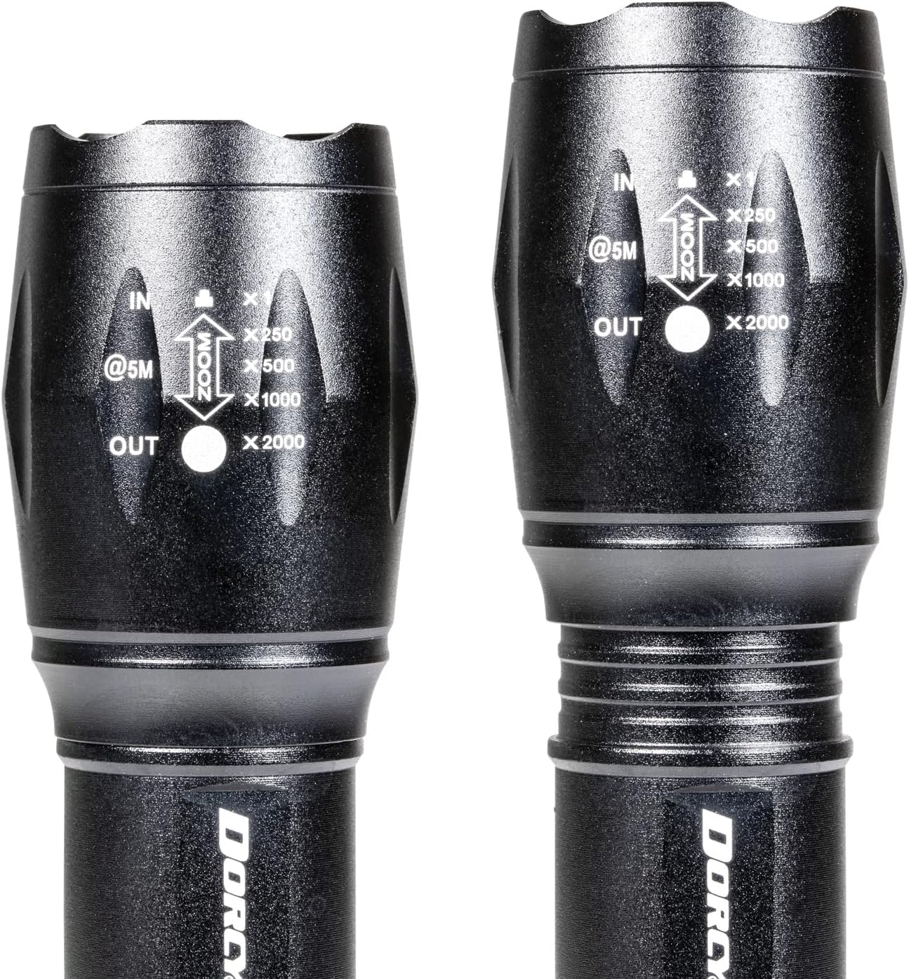 Dorcy 41-4379 200 Lumen Ultra HD LED Rechargeable Flashlight w/ Power Bank