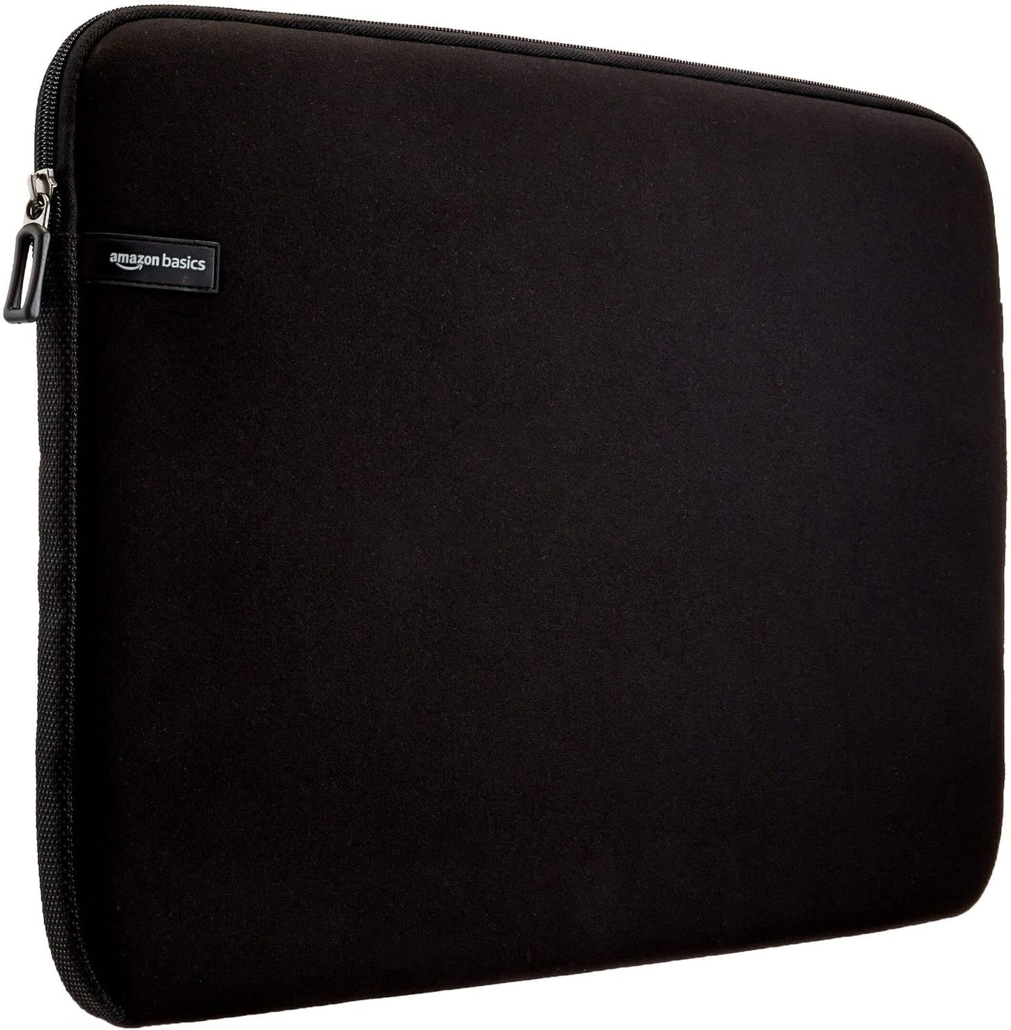 Amazon Basics 17.3-inch Laptop Sleeve, Protective Carrying Case with Zipper for Computer Protection, Black