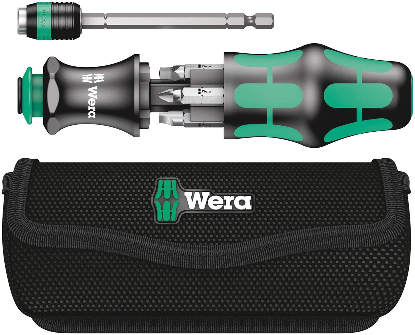 Wera 5051025001 KK 26 7-in-1 Bitholding Screwdriver Bayonet Blade SL/PH/SQ
