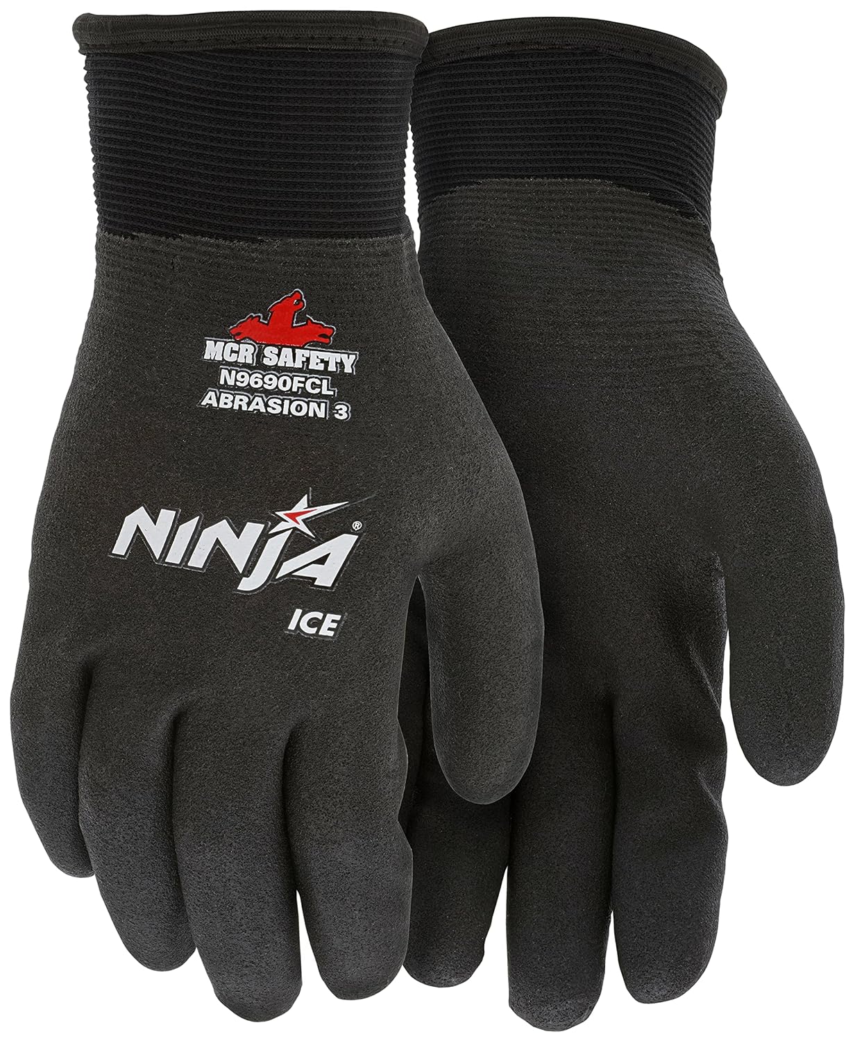 MCR Safety N9690FCL Ninja Ice Insulated Work Gloves 15-Gauge Large HPT 1 Pair