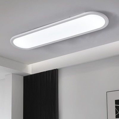 Ganeed 27.6in LED Ceiling Light Linear 6000K Cool White Ultra Thin Low Profile