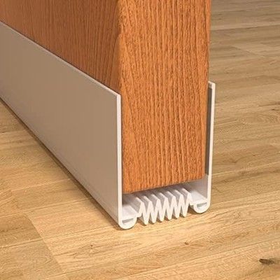 YYGCL Door Draft Stopper 39in Cuttable Weather Stripping Strong Adhesive Sweep