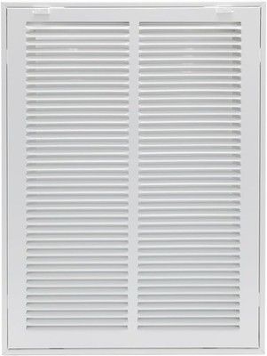 Howeall 14x20in Steel Return Air Filter Grille Removable Face 1in Filter HVAC