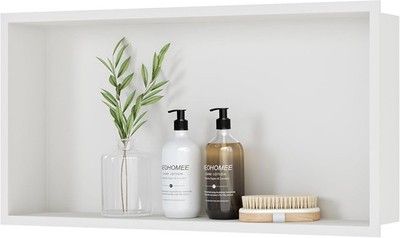 Neodrain Shower Niche, Insert Bathroom Storage Shower Shelf, Stainless Steel