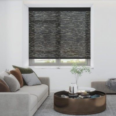sunmaintain 46x72in Cordless Light Filtering Roller Shade Free-Stop Thermal