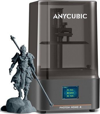 ANYCUBIC Photon Mono 4 Resin 3D Printer 7in 10K Mono LCD 70mm/h Fast Print