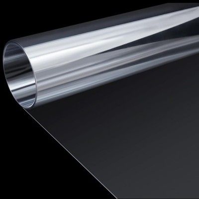 Beeveer 36 x 96 Inch Extra Large PET Sheets Roll Transparent Clear Flexible