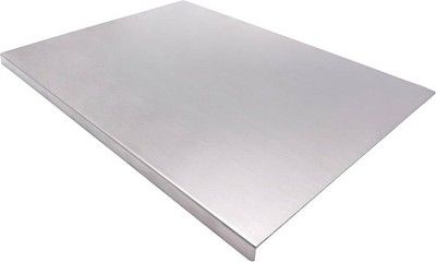 BILLAMB 31.5x19.7 Stainless Steel Cutting Board Large Meat Veg Bread Baking