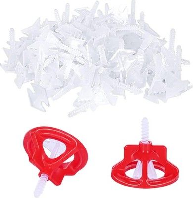 HRGGN Tile Leveling System Kit 2000 Base 1/16in Spacers Alignment Tool