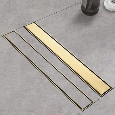 Kuaisailsk Linear Shower Drain ,with Tile Insert Panels