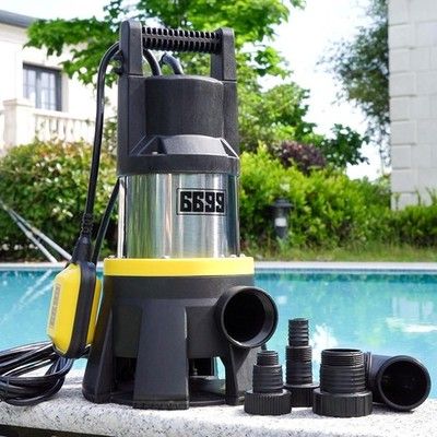 6699 Sump Pump Submersible 7000GPH 1.5HP Stainless Steel Pool Utility Pump