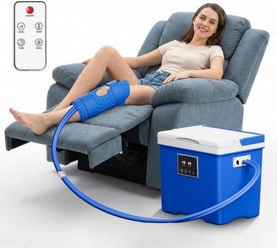 SELOOYE Cold Therapy Machine Programmable Timer Wireless Remote Quiet Pump