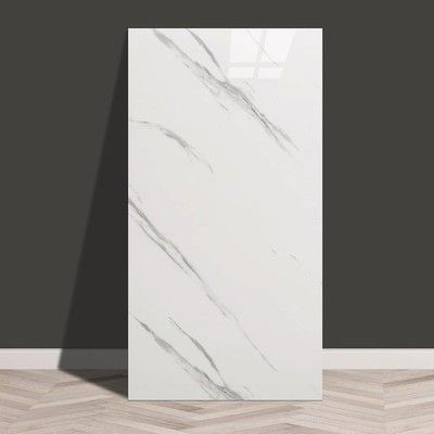 Haimin Peel and Stick Wall Panels 10pc 23.6x11.8in Marble Look Backsplash Tile