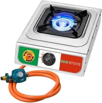 Vivicreate 4-Burner Propane Gas Stove 40000 BTU Stainless Cooktop Outdoor BBQ