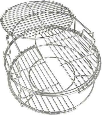 5pc Expander Rack for Big Green Egg Medium Replacement Grill Racks Eggspander